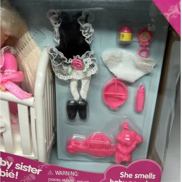 MATTEL Kelly New Baby Sister of Barbie Doll Set, Vintage 1994, New in Box - Picture 3 of 7